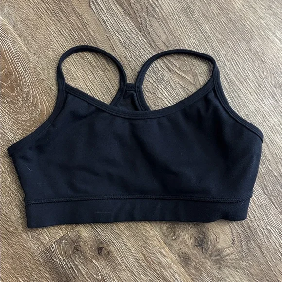 Lululemon Athletica Black Flow Y Racerback Sports Bra - Picture 3 of 4